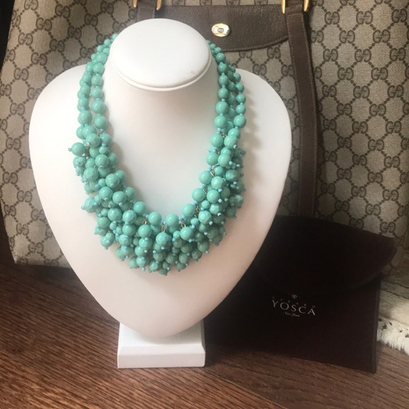 Jewelry - Gerard Yosca NY Vintage Turquoise Statement Necklace